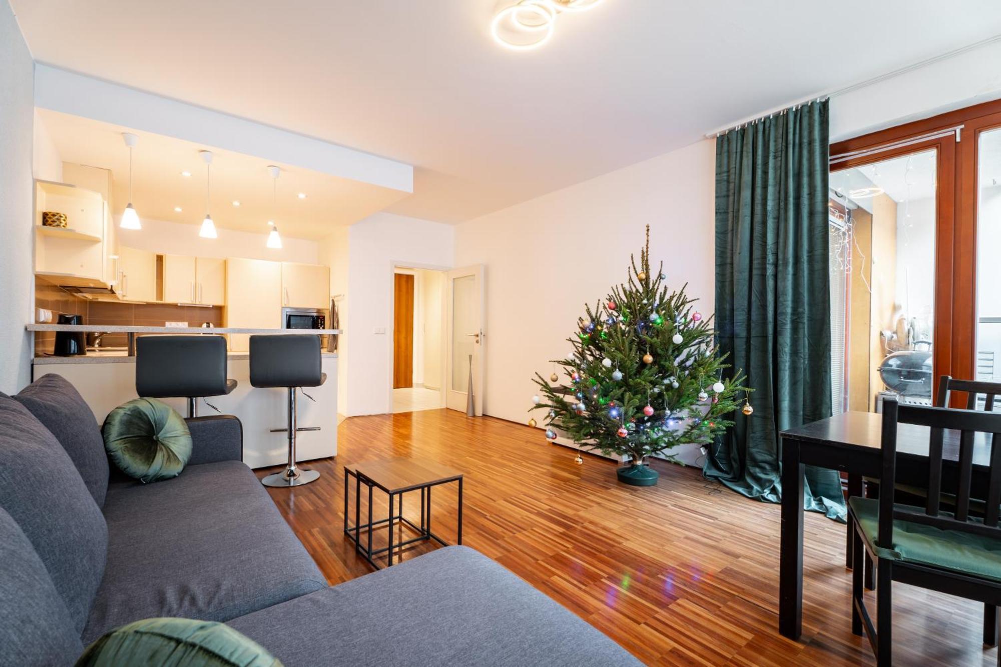 פראג Auriapartments Karlin 2Kk S Terasou A Parkovanim מראה חיצוני תמונה