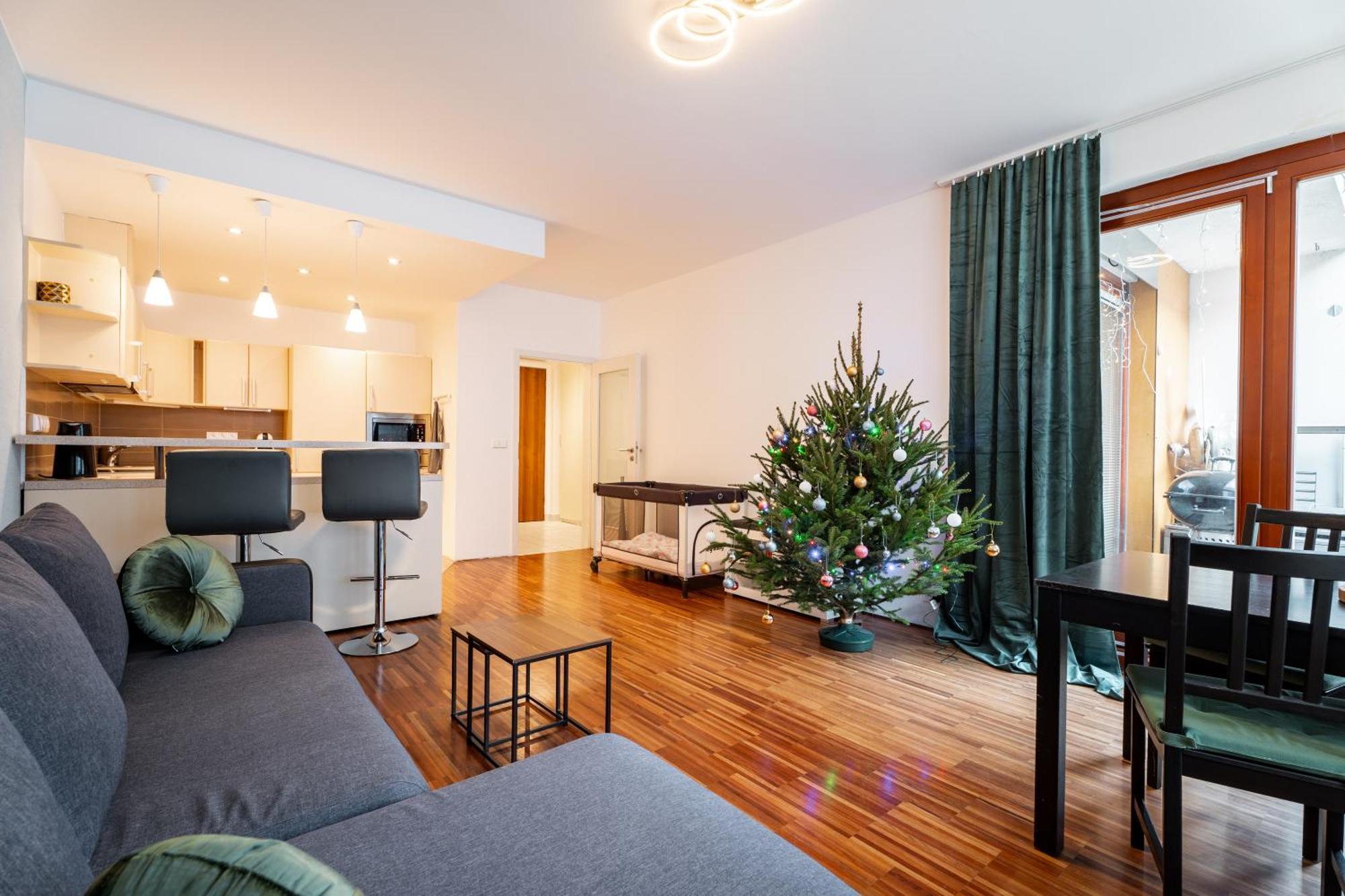 פראג Auriapartments Karlin 2Kk S Terasou A Parkovanim מראה חיצוני תמונה