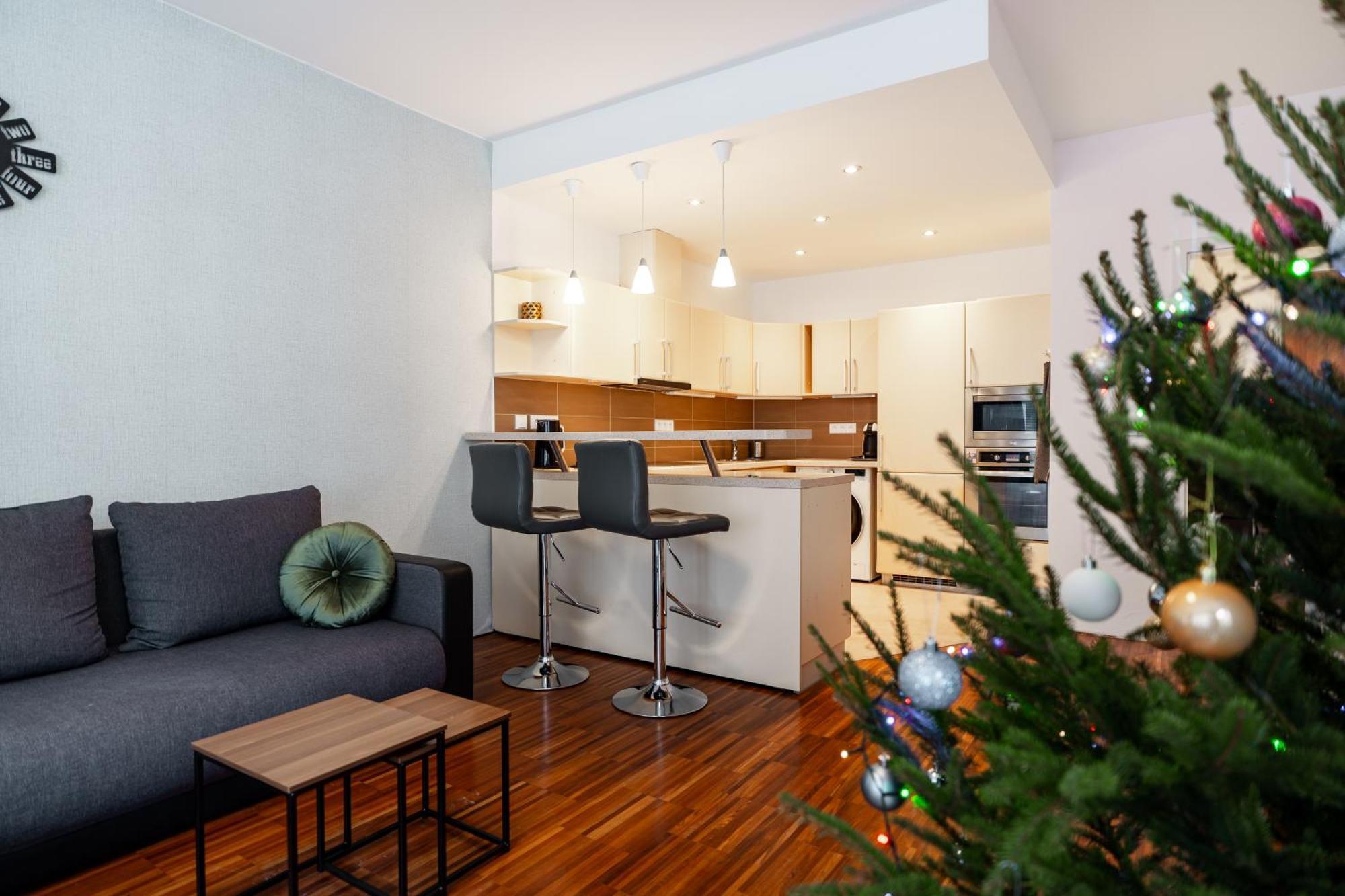 פראג Auriapartments Karlin 2Kk S Terasou A Parkovanim מראה חיצוני תמונה